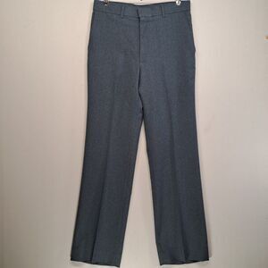 Vintage Levis Action Slacks 31x32 Gray Pants Trousers Mens 70s 80s USA Disco